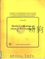 MODERN UTILIZATION OF INFRARED TECHNOLOGY 4  VOLUME 156（ PDF版）