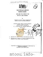 SOLID PROPELLANT COMBUSTION MECHANISM RESEARCH  1975-1980 FINAL REPORT TO THE OFFICE OF NAVAL RESEAR     PDF电子版封面    LEONARD H.CAVENY 