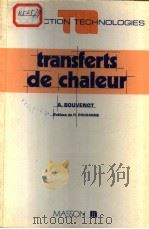 TRANSFERTS DE CHALEUR     PDF电子版封面     