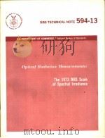 OPTICAL RADIATION MEASUREMENTS:THE 1973 NBS SCALE OF SPECTRAL LRRADIANCE     PDF电子版封面    R.D SAUNDERS AND J.B.SHUMAKER 