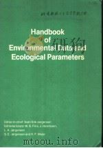 HANDBOOK OF ENVIRONMENTAL DATA AND ECOLOGICAL PARAMETERS（ PDF版）