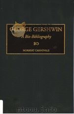 GEORGE GERSHWIN     PDF电子版封面     