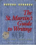 THE ST.MARTIN'S GUIDE TO WRITING  FOURTH EDITION   1994  PDF电子版封面  0312075413  RISE B.AXELROD  CHARLES R.COOP 