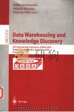 DATA WAREHOUSING AND KNOWLEDGE DISCOVERY   1998  PDF电子版封面  354040807X   