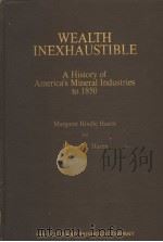 WEALTH INEXHAUSTIBLE:A HISTORY OF AMERICA'S MINERAL INDUSTRIES TO 1850（1985 PDF版）