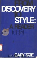 FROM DISCOVERY TO STYLE   1973  PDF电子版封面  0876262906  GARY TATE 