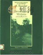 A READER FOR DEVELOPING WRITERS   1990年  PDF电子版封面    SANTI V.BUSCEMI 