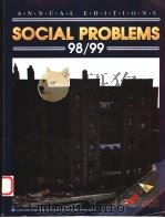 SOCIAL PROBLEMS 98/99  TWENTY-SIXTH EDITION   1998  PDF电子版封面  0697391930   