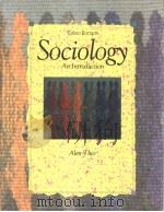 SOCIOLOGY  AN INTRODUCTION  THIRD EDITION（1992 PDF版）