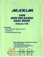 NEW RELEASES DATA BOOK  VOLUME 8   1998  PDF电子版封面     