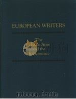 EUROPEAN WRITERS:THE AGE OF REASON AND THE ENLIGHTENMENT  VOLUME 2   1983年  PDF电子版封面    WILLIAM T.H.JACKSON  GEORGE ST 