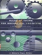 RULES OF THUMB FOR MECHANICAL ENGINEERS（1997 PDF版）