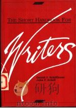 THE SHORT HANDBOOK FOR WRITERS（1991 PDF版）