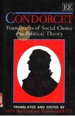 CONDORCET  FOUNDATIONS OF SOCIAL AND POLITICAL THEORY（1994 PDF版）