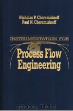 INSTRUMENTATION FOR PROCESS FLOW ENGINEERING   1987  PDF电子版封面     
