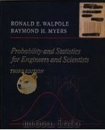 RROBABILITY AND STATISTICS FOR ENGINEERS AND SCIENTISTS  THIRD EDITION（1985 PDF版）