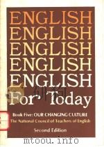 ENGLISH FOR TODAY  SECOND EDITION（1972 PDF版）