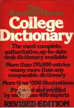 THE RANDOM HOUSE COLLEGE DICTIONARY  REVISED EDITION（1980年 PDF版）