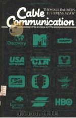 CABLE COMMUNICATION  SECOND EDITION（1988 PDF版）