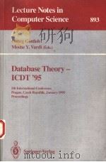 DATABASE THEORY:ICDT'95   1994  PDF电子版封面  3540586016   