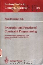 PRINCIPLES AND PRACTICE OF CONSTRAINT PROGRAMMING   1995  PDF电子版封面  3540589074  ALAN BORNING 