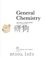 GENERAL CHEMISTRY   1984  PDF电子版封面  071671499X  DONALD A.MCQUARRIE  PETER A.RO 