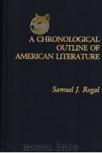 A CHRONOLOGICAL OUTLINE OF AMERICAN LITERATURE（1987 PDF版）