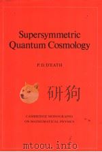 SUPERSYMMETRIC QUANTUM COSMOLOGY   1996  PDF电子版封面  0521552877  P.D.D'EATH 