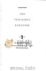 THE PEACEABLE KINGDOM（1949 PDF版）
