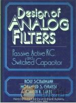 DESIGN OF ANALOG FILTERS   1990  PDF电子版封面  0132002884   
