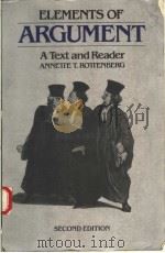 ELEMENTS OF ARGUMENT  A TEXT AND READER（1988 PDF版）