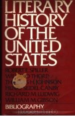 LITERARY HISTORY OF THE UNITED STATES  FOURTH EDITION:REVISED     PDF电子版封面     