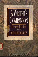 A WRITER'S COMPANION  SECOND EDITION（1991 PDF版）