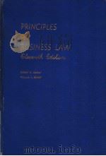 PRINCIPLES OF BUSINESS LAW   1979  PDF电子版封面    ROBERT N.CORLEY WILLIAM J.ROBE 