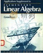 APPLICATIONS SUPPLEMENT TO ELEMENTARY LINEAR ALGEBRA  FOURTH EDITION（1991 PDF版）