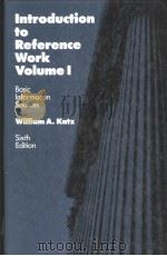 INTRODUCTION TO REFERENCE WORK  VOLUME 1 BASIC INFORMATION SOURCES（1992 PDF版）