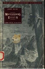 MOUNTAINEERING ESSAYS（1980 PDF版）