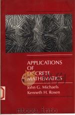 APPLICATIONS OF DISCRETE MATHEMATICS   1991  PDF电子版封面  0070418233   