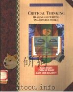 CRITICAL THINKING  READING AND WRITING IN A DIVERSE WORLD（1993 PDF版）
