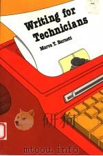 WRITING FOR TECHNICIANS（1982 PDF版）