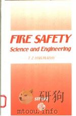 FIRE SAFETY  SCIENCE AND ENGINEERING（ PDF版）