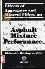 EFFECTS OF AGGREGATES AND MINERAL FILLERS ON  ASPHALT MIXTURE PERFORMANCE（1992 PDF版）
