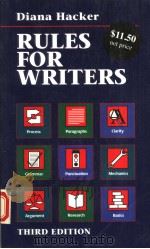 RULES FOR WRITERS A BRIEF HANDBOOK  THIRD EDITION（1996 PDF版）