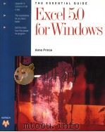 EXCEL 5.0 FOR WINDOWS   1994  PDF电子版封面  0911625798  ANNE PRINCE 