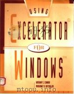 USING EXCELERATOR FOR WINDOWS（1995 PDF版）