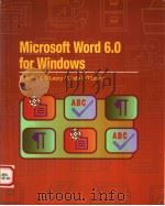 MOICROSOFT WORD 6.0 FOR WINDOWS（1995 PDF版）