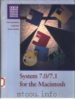 SYSTEM 7.0/7.1 FOR THE MACINTOSH   1994  PDF电子版封面  0256136491   