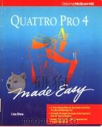QUATTRO PRO 4 MADE EASY   1992  PDF电子版封面  0078817889  LISA BIOW 