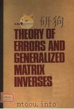 THEORY OF ERRORS AND GENERALIZED MATRIX INVERSES（ PDF版）