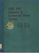 IEEE 1983 INDUSTRIAL & COMMERICAL POWER SYSTEMS     PDF电子版封面     
